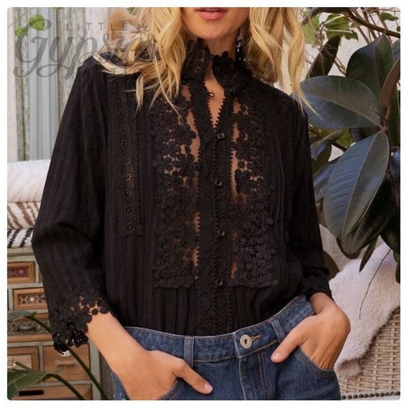 POL AUTHENTIC Famous Lace Top - Picture 9 of 11